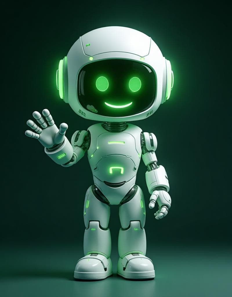 Dealon.ai Robot Mascot